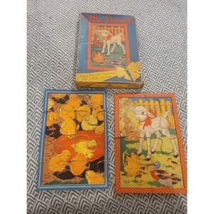Vintage Little Picture- Easy Puzzles For Little Hands- Ontex Canada No. 112 Cmpl